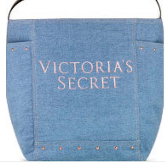 Victoria's Secret Denim Bag - Picture 2 of 2